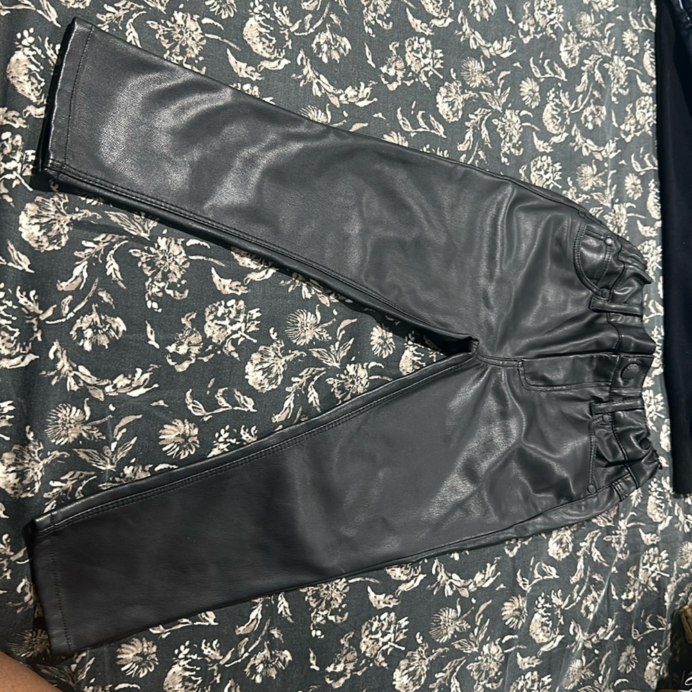 Cotton on Faux Leather pants size 3
